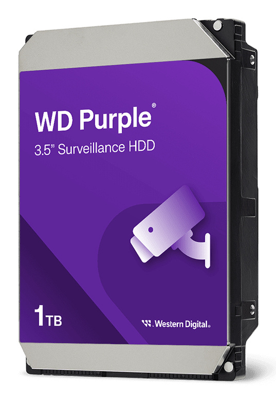 Western Digital Western Digital Purple Pro WD241PURP interne harde schijf 24 TB 7200 RPM 3.5" SATA
