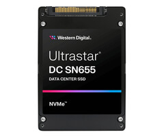 Western Digital Western Digital Ultrastar DC SN655 61,44 TB U.3 PCI Express 4.0 NVMe TLC 3D NAND