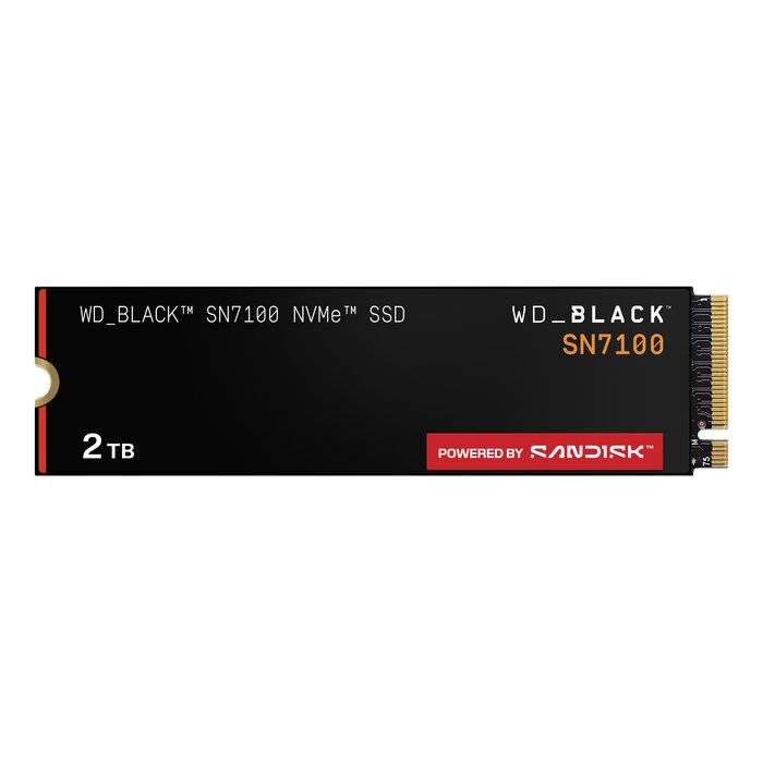 Western Digital SanDisk Black WD_BLACK SN7100 NVMe 2 TB M.2 PCI Express 4.0 3D TLC NAND