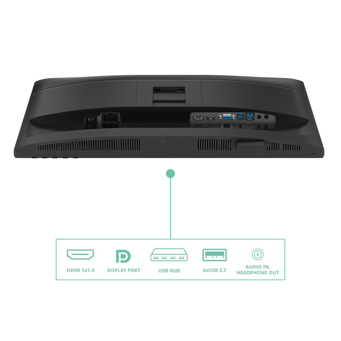 AOC AOC 24P4U computer monitor 60,5 cm (23.8") 1920 x 1080 Pixels Full HD Zwart