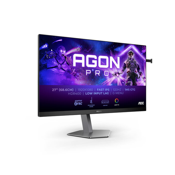 AOC AOC G2 AG276FK computer monitor 68,6 cm (27") 1920 x 1080 Pixels Full HD LED Zwart, Grijs