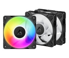 Arctic ARCTIC Freezer P12 Pro A-RGB Computer behuizing Ventilator 12 cm Zwart, Wit 3 stuk(s)
