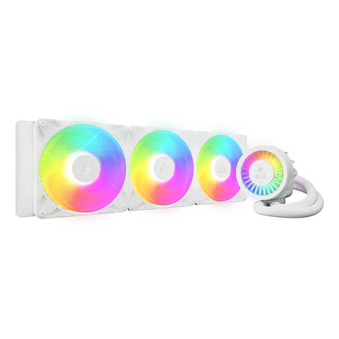 Arctic ARCTIC Liquid Freezer III Pro 420 A-RGB (White) Processor Alles-in-één vloeistofkoeler 14 cm Wit