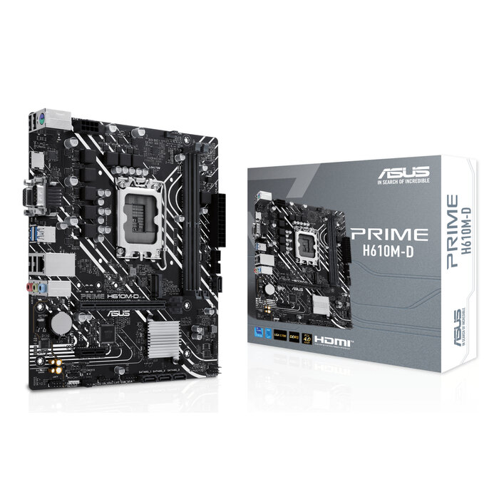 Asus ASUS PRIME H610M-D Intel H610 LGA 1700 micro ATX