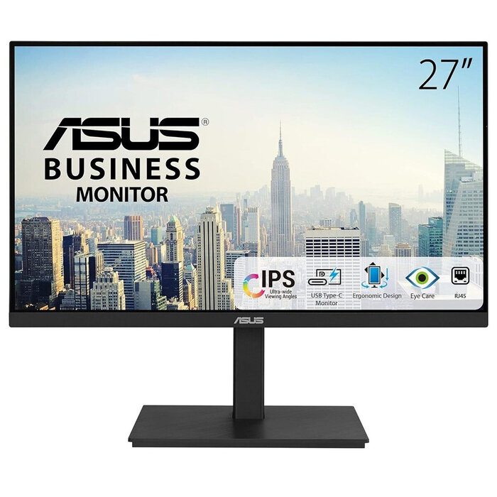 Asus ASUS VA27ACFSN computer monitor 68,6 cm (27") 2560 x 1440 Pixels Wide Quad HD LCD Zwart