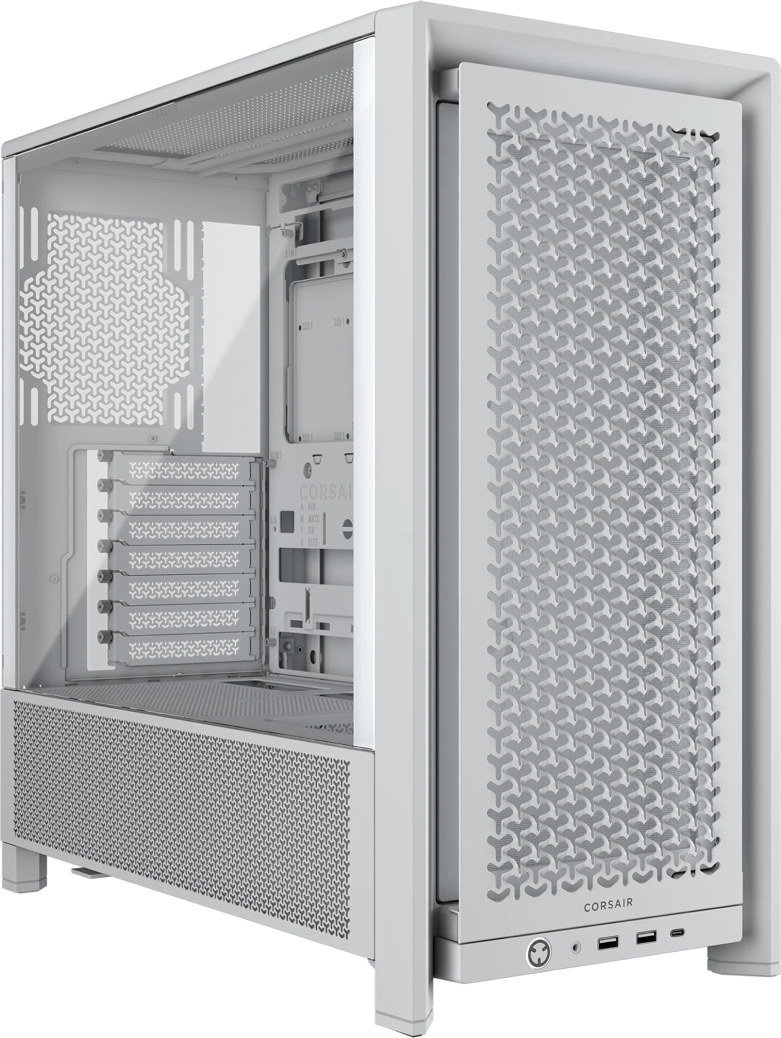 Corsair Corsair FRAME 4000D Midi Tower Wit