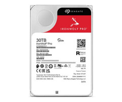 Seagate Seagate IronWolf Pro ST30000NT011 interne harde schijf 30 TB 7200 RPM 512 MB 3.5" SATA III