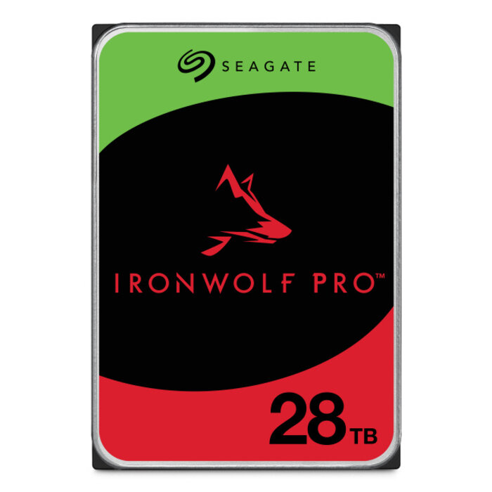 Seagate Seagate IronWolf Pro ST28000NT000 interne harde schijf 28 TB 7200 RPM 512 MB 3.5" SATA III