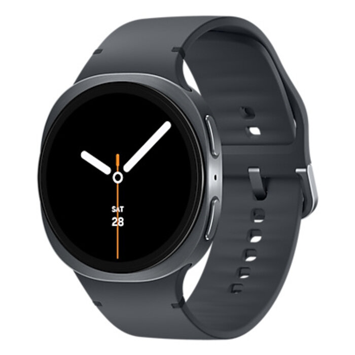 Samsung Samsung Galaxy Watch 8 3,81 cm (1.5") AMOLED 44 mm Digitaal 480 x 480 Pixels Touchscreen Grafiet Wifi GPS