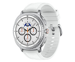 Samsung Samsung Galaxy Watch 8 Classic 3,3 cm (1.3") AMOLED 46 mm Digitaal 438 x 438 Pixels Touchscreen 4G Zilver Wifi GPS