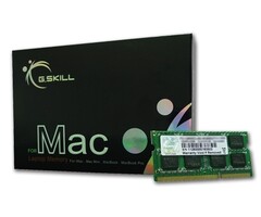G.Skill G.Skill 4GB DDR3-1066 SQ MAC geheugenmodule 1 x 4 GB 204-pin SO-DIMM
