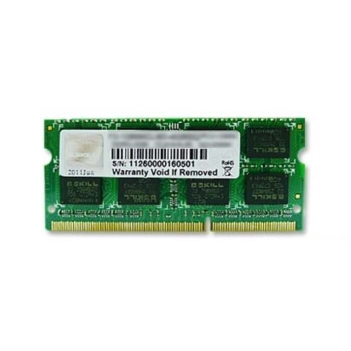 G.Skill G.Skill 4GB DDR3-1600 SQ geheugenmodule 1 x 4 GB 204-pin SO-DIMM