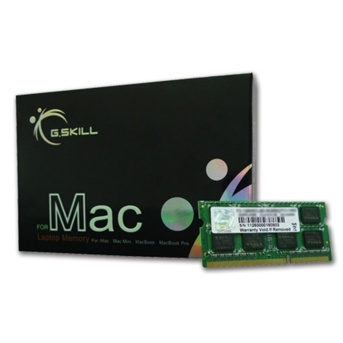 G.Skill G.Skill 8GB DDR3-1600 geheugenmodule 1 x 8 GB 204-pin SO-DIMM