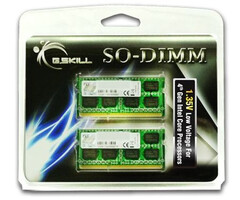 G.Skill G.Skill 8GB DDR3-1600 geheugenmodule 2 x 4 GB 204-pin SO-DIMM