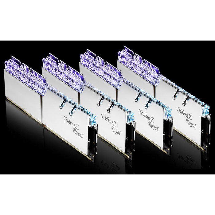 G.Skill G.Skill Trident Z Royal F4-3200C16Q-64GTRS geheugenmodule 64 GB 4 x 16 GB DDR4 288-pin DIMM