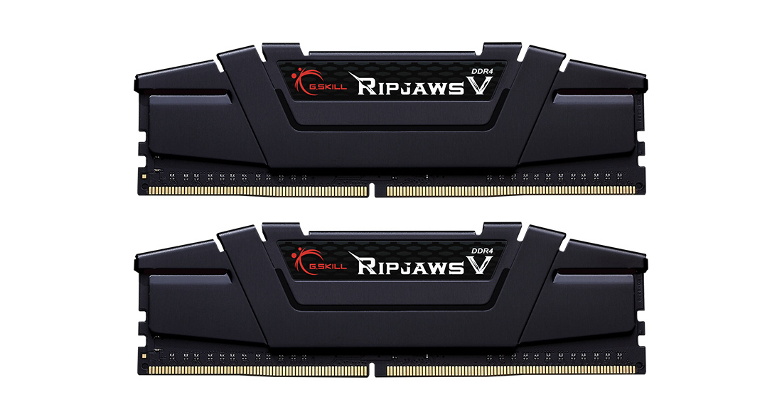 G.Skill G.Skill Ripjaws V F4-2666C19D-64GVK geheugenmodule 64 GB 2 x 32 GB DDR4 288-pin DIMM