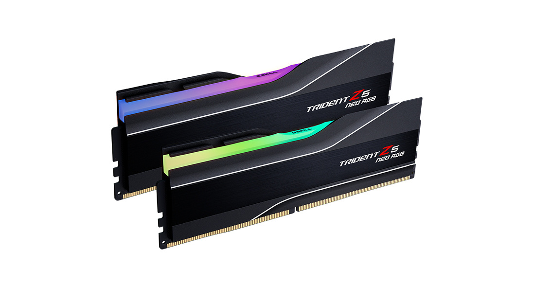 G.Skill G.Skill Trident Z5 Neo RGB F5-6000J3238F16GX2-TZ5NR geheugenmodule 32 GB 2 x 16 GB DDR5 288-pin DIMM