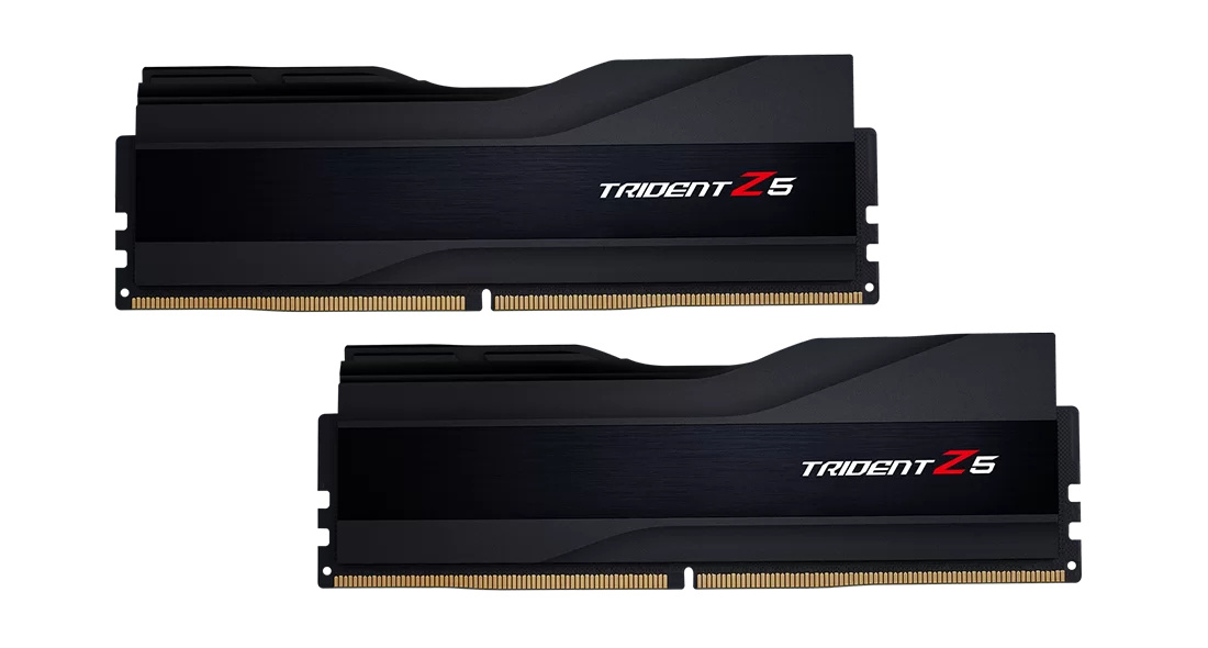 G.Skill G.Skill Trident Z F5-6000J3238G32GX2-TZ5K geheugenmodule 64 GB 2 x 32 GB DDR5 288-pin DIMM ECC