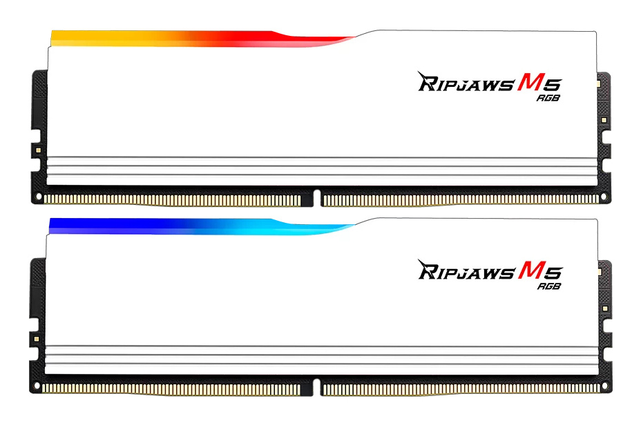 G.Skill G.Skill Ripjaws M5 RGB F5-6000J3238F16GX2-RM5RW geheugenmodule 32 GB 2 x 16 GB DDR5 288-pin DIMM