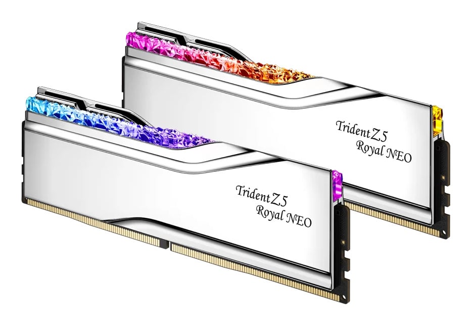 G.Skill G.Skill Trident Z5 Neo RGB F5-8000J3848H16GX2-TR5NS geheugenmodule 32 GB 2 x 16 GB DDR5 8000 MT/s 288-pin DIMM