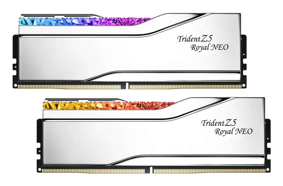 G.Skill G.Skill Trident Z5 Royal Neo F5-8000J4048G24GX2-TR5NS geheugenmodule 48 GB 2 x 24 GB DDR5 288-pin DIMM