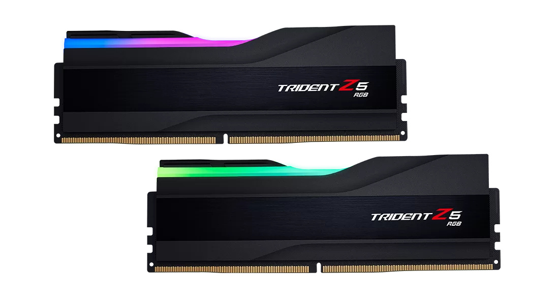 G.Skill G.Skill Trident Z5 RGB F5-6000J3444F64GX2-TZ5RK geheugenmodule 128 GB 2 x 64 GB DDR5 5600 MT/s 288-pin DIMM