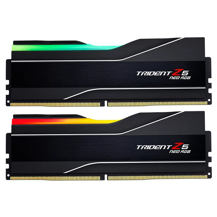 G.Skill G.Skill Trident Z5 Neo RGB F5-6000J3444F64GX2-TZ5NR geheugenmodule 128 GB 2 x 64 GB DDR5 5600 MT/s 288-pin DIMM