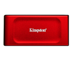 Kingston Kingston Technology 2TB XS1000 Red External USB 3.2 Gen 2 Draagbare Solid State Drive