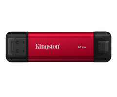 Kingston Kingston Technology 2TB Draagbare SSD met Dual USB-A/C, tot 1050MB/s USB 3.2 Gen 2