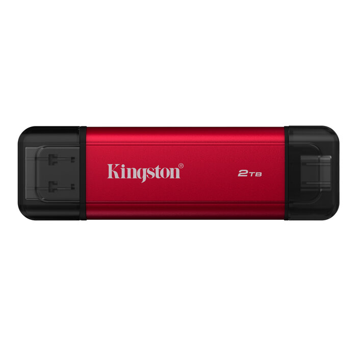 Kingston Kingston Technology 2TB Draagbare SSD met Dual USB-A/C, tot 1050MB/s USB 3.2 Gen 2