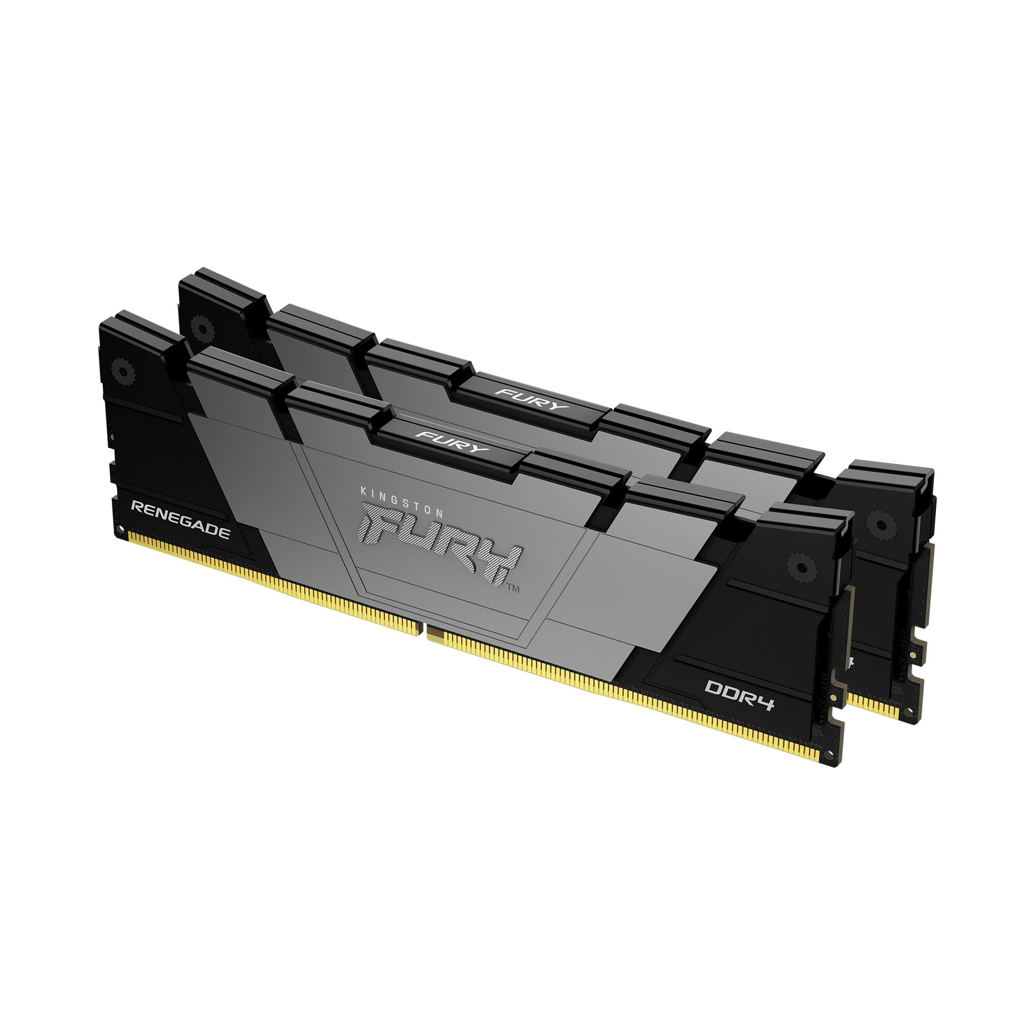 Kingston Kingston Technology FURY 32GB 3600MT/s DDR4 CL16 DIMM (set van 2) 2RX8 Renegade Zwart