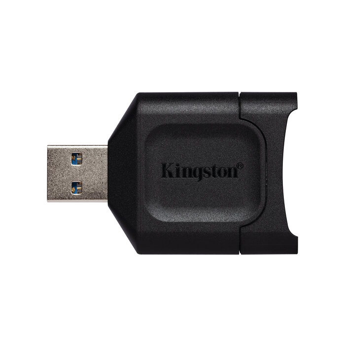 Kingston Kingston Technology MobileLite Plus geheugenkaartlezer USB 3.2 Gen 1 (3.1 Gen 1) Type-A Zwart