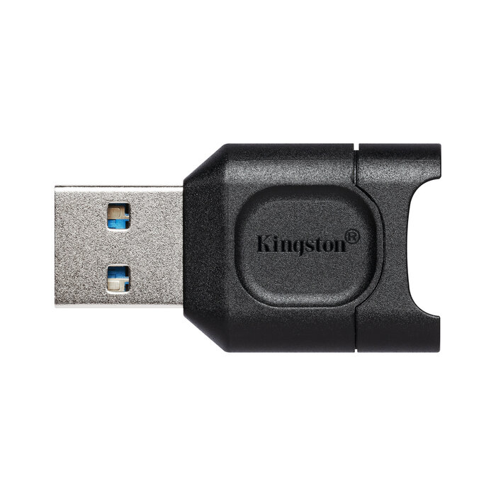 Kingston Kingston Technology MobileLite Plus geheugenkaartlezer USB 3.2 Gen 1 (3.1 Gen 1) Type-A Zwart