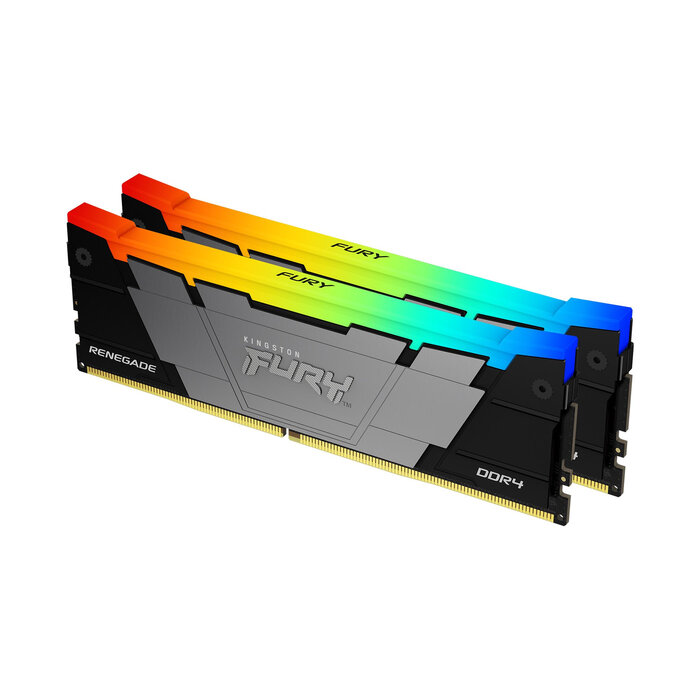 Kingston Kingston Technology FURY 64GB 3600MT/s DDR4 CL18 DIMM (set van 2) Renegade RGB