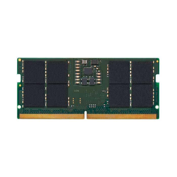 Kingston Kingston Technology KCP556SS8-16 geheugenmodule 16 GB 1 x 16 GB DDR5 5600 MT/s 262-pin SO-DIMM