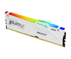 Kingston Kingston Technology FURY Beast 16GB 6000MT/s DDR5 CL36 DIMM White RGB EXPO