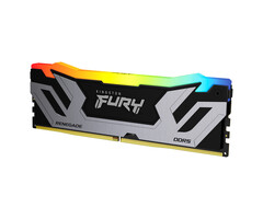 Kingston Kingston Technology FURY 24GB 8400MT/s DDR5 CL40 CUDIMM Renegade RGB Silver XMP