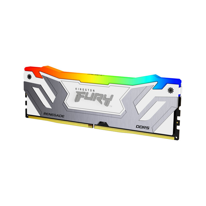 Kingston Kingston Technology FURY 24GB 8400MT/s DDR5 CL40 CUDIMM Renegade RGB White XMP
