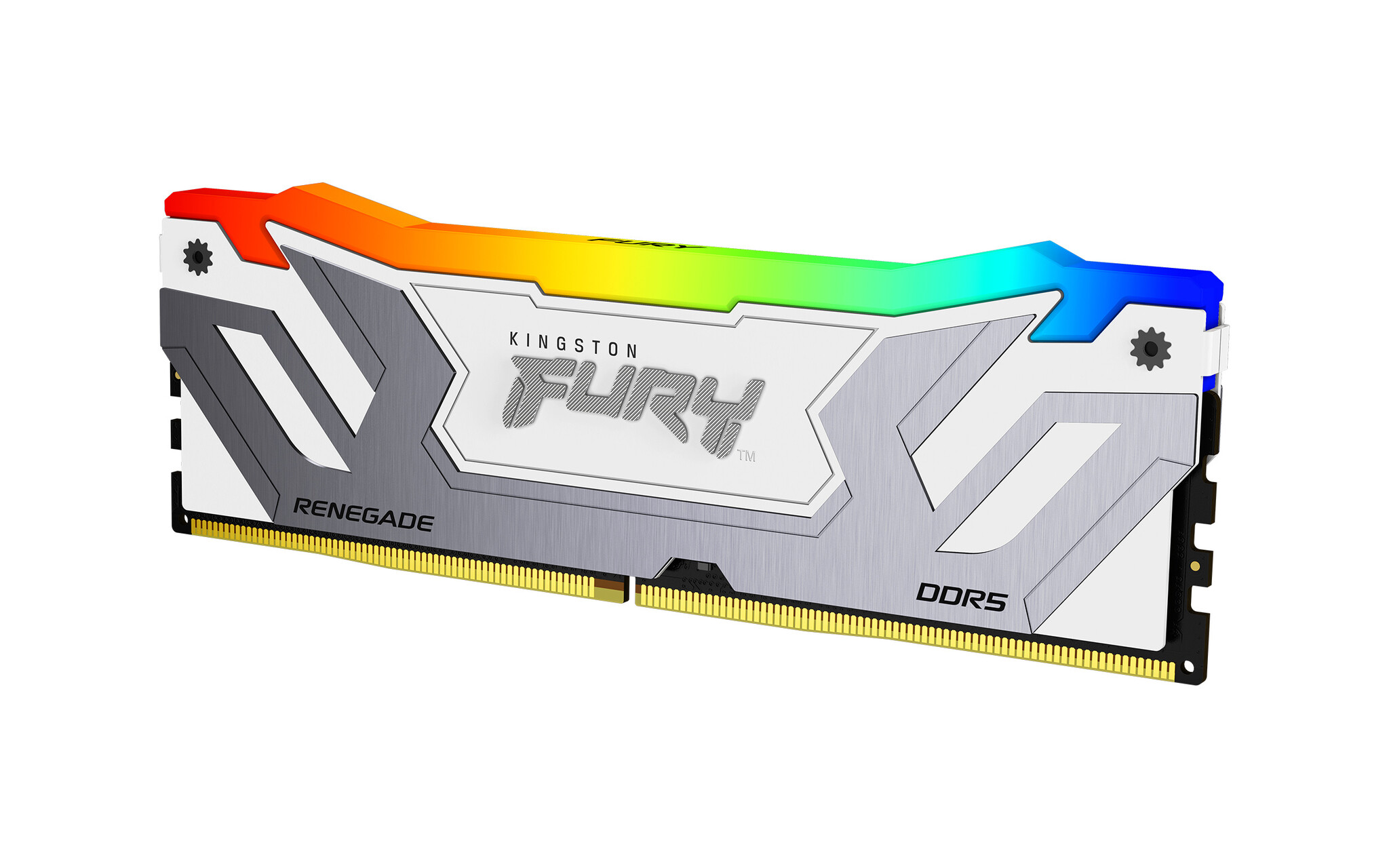 Kingston Kingston Technology FURY 24GB 8400MT/s DDR5 CL40 CUDIMM Renegade RGB White XMP