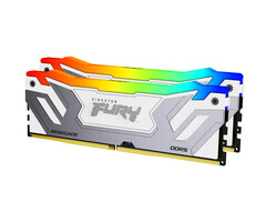 Kingston Kingston Technology FURY 48GB 8400MT/s DDR5 CL40 CUDIMM (set van 2) Renegade RGB White XMP