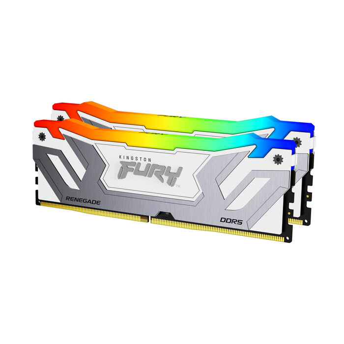 Kingston Kingston Technology FURY 48GB 8400MT/s DDR5 CL40 CUDIMM (set van 2) Renegade RGB White XMP