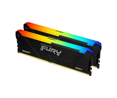 Kingston Kingston Technology FURY Beast 64GB 3600MT/s DDR4 CL18 DIMM (Sets van 2) RGB