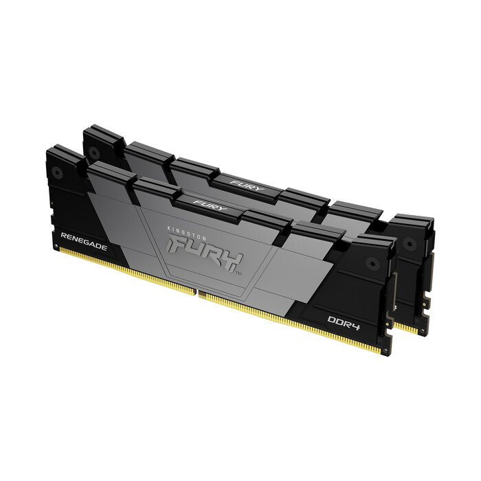 Kingston Kingston Technology FURY 64GB 3200MT/s DDR4 CL16 DIMM (set van 2) Renegade Zwart