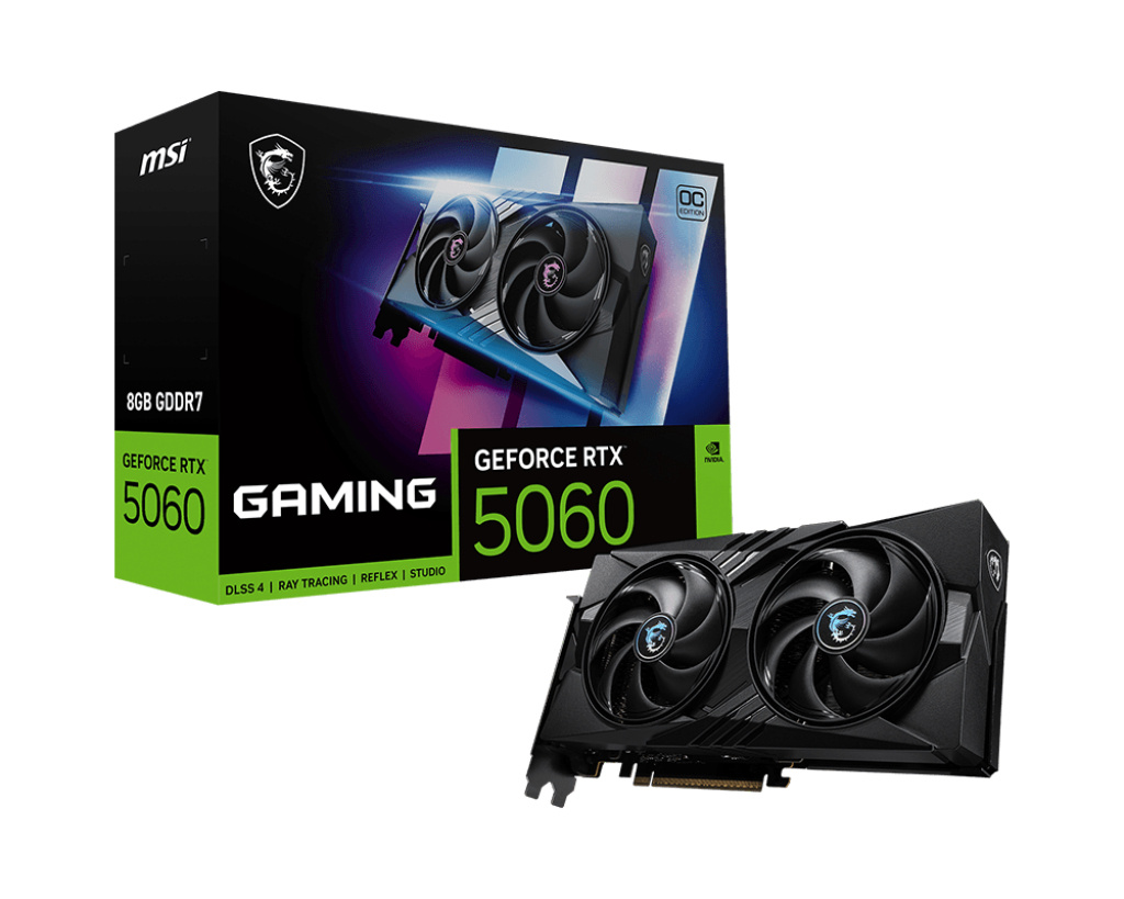 MSI MSI GeForce RTX 5060 8G GAMING OC NVIDIA 8 GB GDDR7