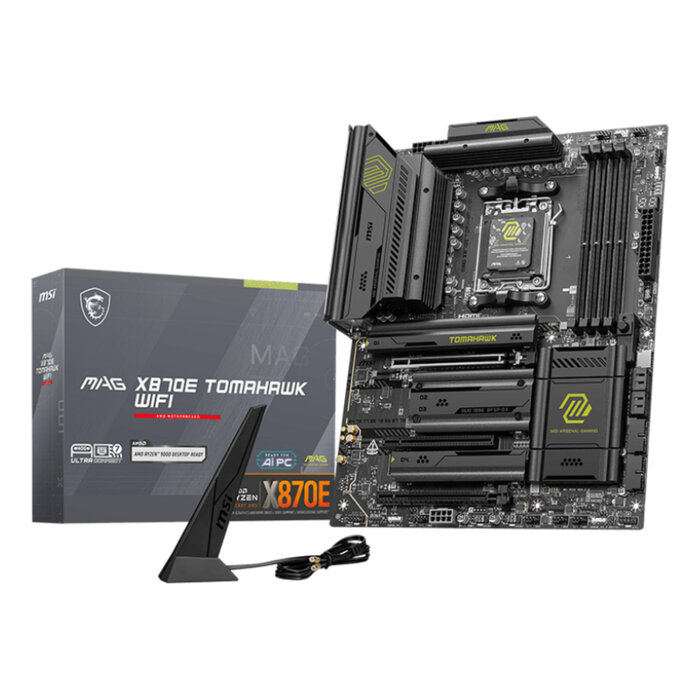 MSI MSI MAG X870E TOMAHAWK WIFI moederbord AMD X870E Socket AM5 ATX