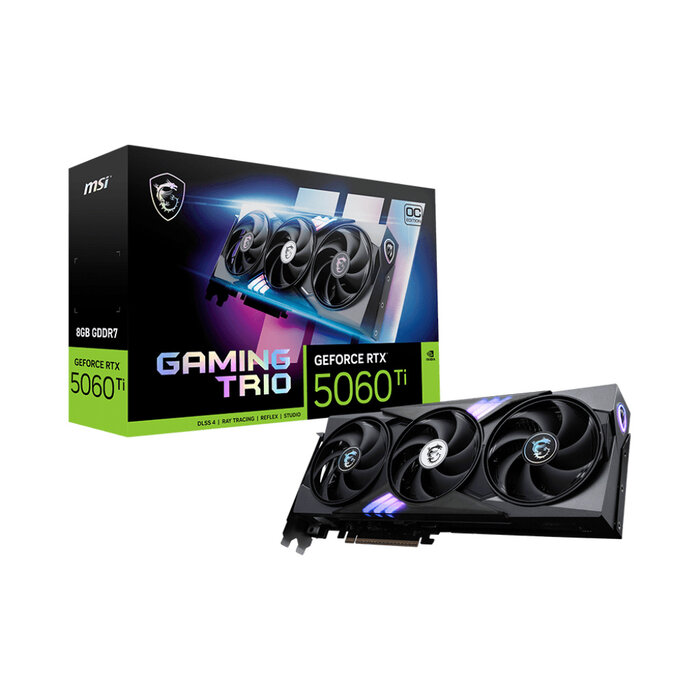 MSI MSI GeForce RTX 5060 Ti 8G GAMING TRIO OC NVIDIA 8 GB GDDR7
