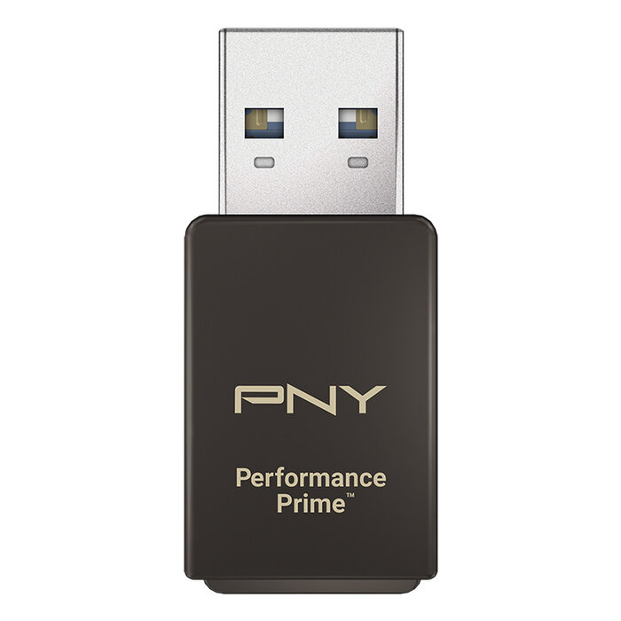 PNY Technologies PNY Performance Prime geheugenkaartlezer USB 3.2 Gen 1 (3.1 Gen 1) Type-A Zwart