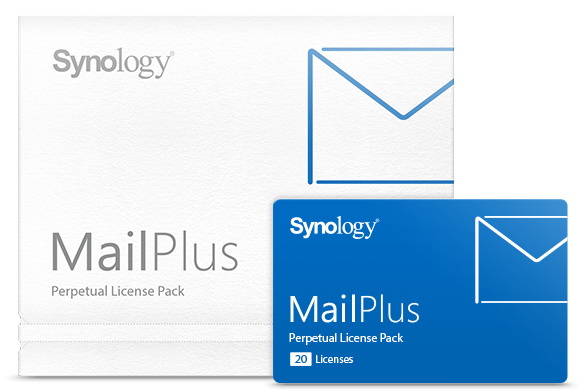 Synology Synology MailPlus Basis 20 licentie(s) Licentie