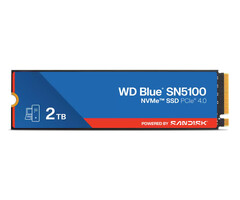 Western Digital WD Blue SN5100 2 TB M.2 PCI Express 4.0 NVMe QLC 3D NAND (WDS200T5B0E-00CPE0)