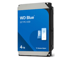 Western Digital Western Digital WD Blue 3.5-Inch PC HDD interne harde schijf 4 TB 5400 RPM 128 MB 3.5" SATA III